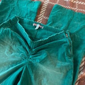 Urban Outfitters Teal Boot Cut Pants
